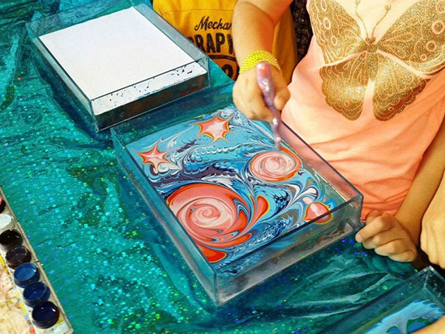 «Эбру» - искусство рисования на воде